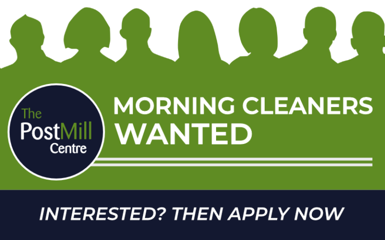 Morning Cleaners Wanted | Post Mill Centre