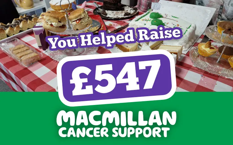 Macmillian Coffee Mornings 2022 | Post Mill Centre