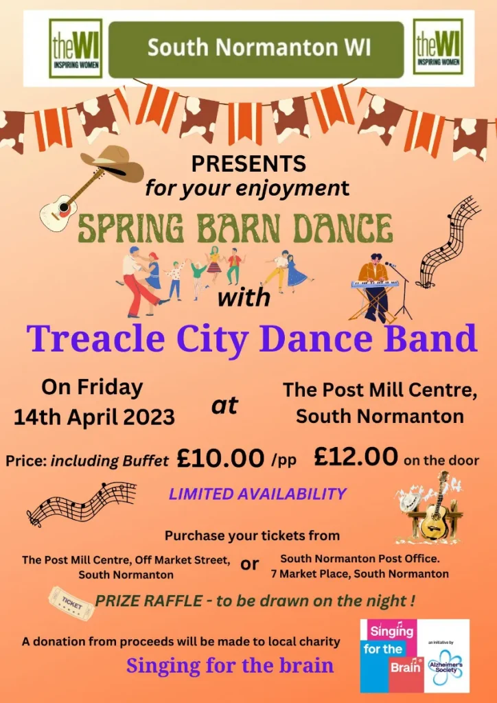 Spring Barn Dance SN WI | Post Mill Centre