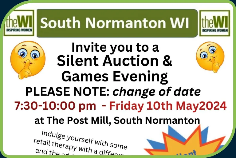 Silent Auction & Games Evening SN WI | Post Mill Centre